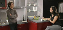 Zoom Sur La Cuisine Nuance Bordeaux