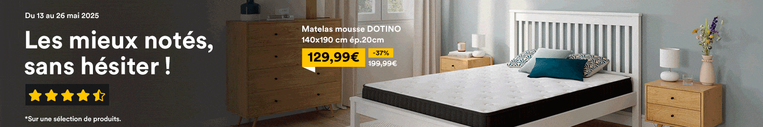 Les mieux notés, sans hésiter ! 