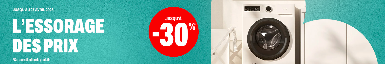 Spécial Lave-linge & Sèche-linge