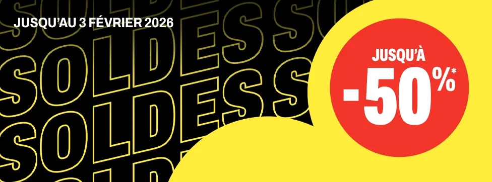 SOLDES jusqu'à -50%