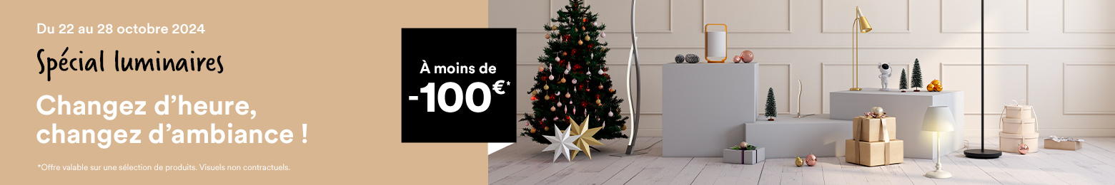 Spécial Luminaires à moins 100€