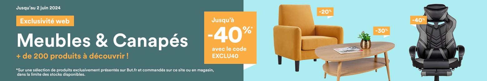 Offre EXCLU40