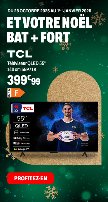 TCL Téléviseur QLED 55'' 140 cm 55P71K