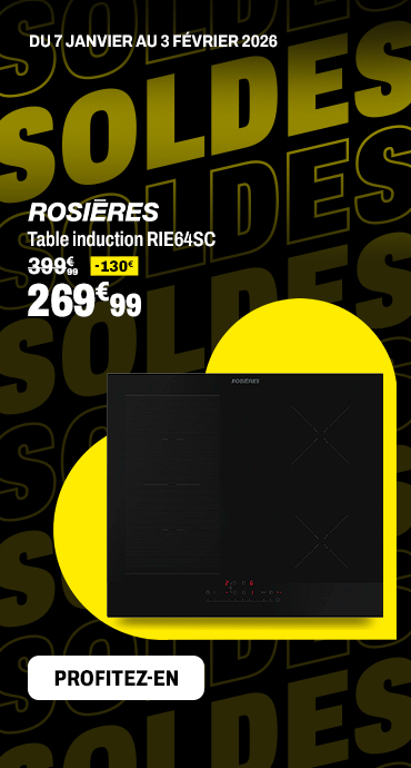ROSIERES Table induction RIE64SC