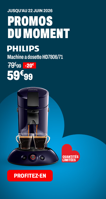 PHILIPS Machine a dosette HD7806/71 PHILIPS Machine a dosette HD7806/71
