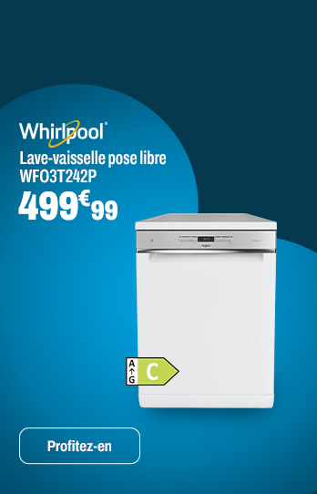 WHIRLPOOL Lave-vaisselle WFO3T242P
