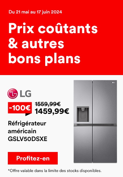 Réfrigérateur Américain GSLV50DSXE LG