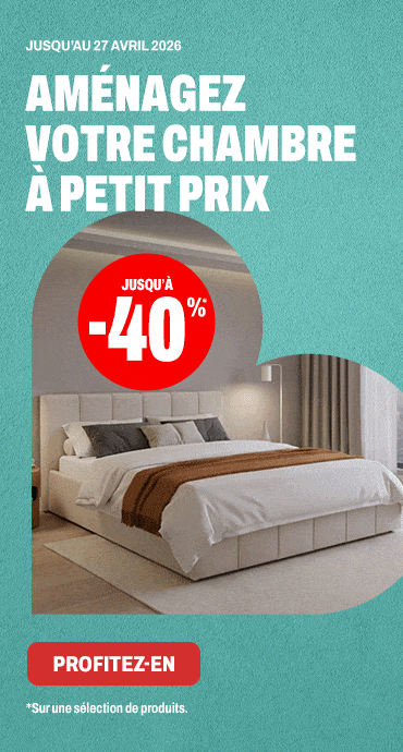 Aménagez votre chambre à petit prix 