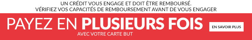Payez en plusieurs fois avec votre carte BUT