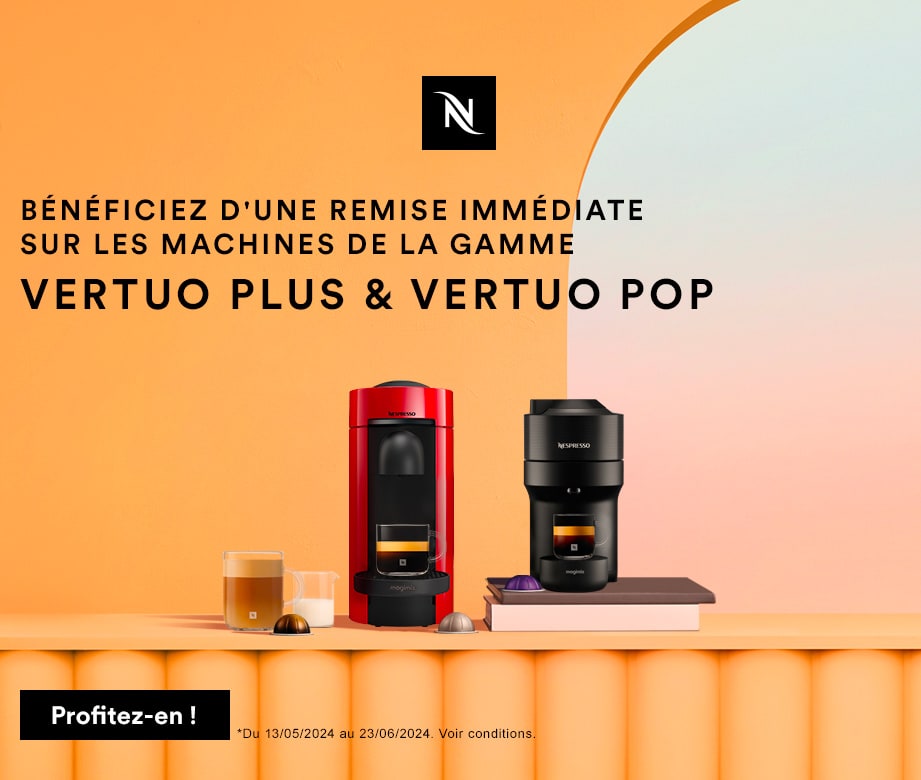 Découvrez la gamme VERTUO Nespresso