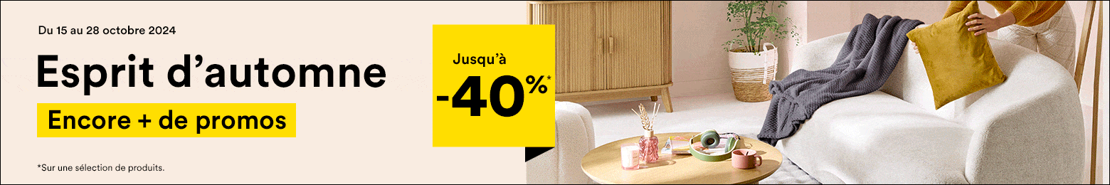 Encore plus de promos d'automne