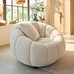 Fauteuil bouclette