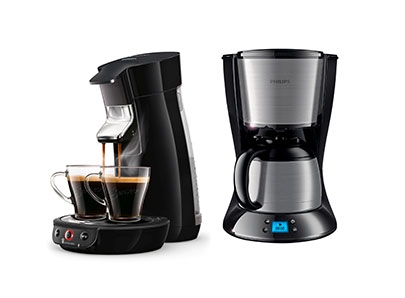 Toutes les cafetières et machines à dosettes