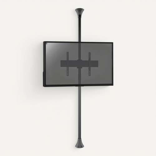 Support Sol-plafond Inclinable Pour écran TV 32'' - 75'' - Vesa 600x400