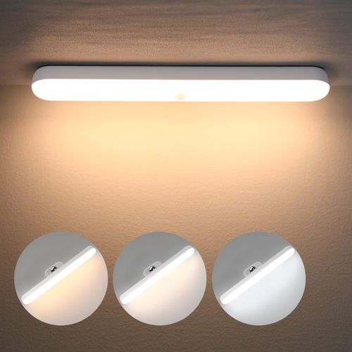 Applique Murale LED D'intérieur Sans Fil Avec Détecteur De Mouvement Batterie Variable