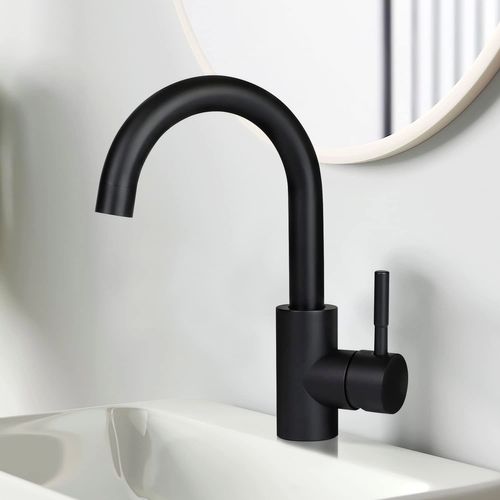 Robinet De Cuisine Robinet De Lavabo Robinet De Salle De Bains En Acier Inoxydable Haute Pression