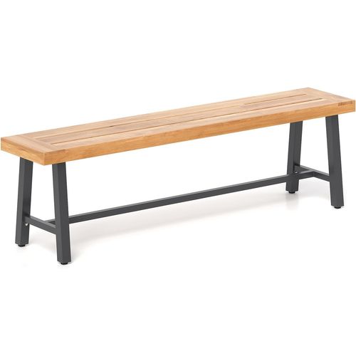Banc Exterieur Jardin 160 X 32 X 45 Cm, 3 Places Banc De Jardin, Capacité 360 Kg, (160 Cm,2)