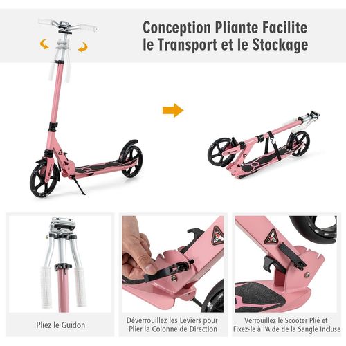 Trottinette Enfant Avec Frein BELEEV A1 Trottinette Pour Enfants De 2 à