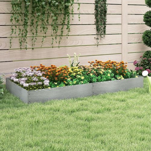 Jardinière Surélevée Métal Galvanisé Double Couche Speedwellstar – 1,2 M + Gants Offerts, Ovale Ou Carré, Très Robuste