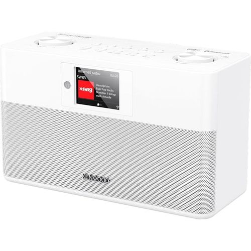 Radio Portable Numérique Blanc DAB+  Cr-st100s