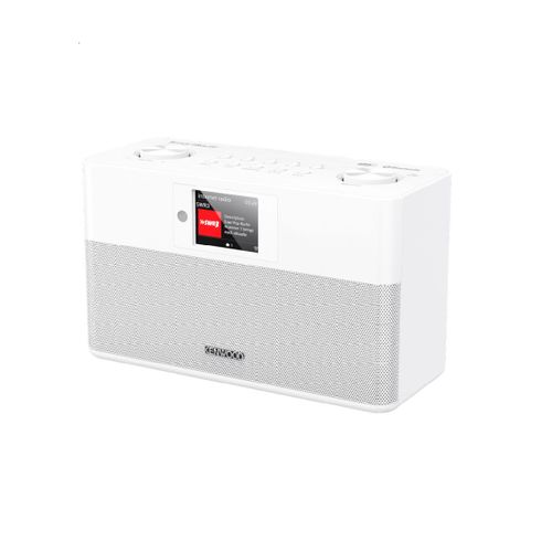 Radio Portable Numérique Blanc DAB+  Cr-st100s
