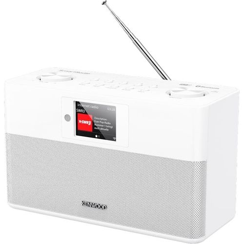 Radio Portable Numérique Blanc DAB+  Cr-st100s