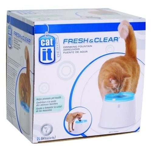 Catit Fontaine A Eau Pour Chat Compacte 2 Litres