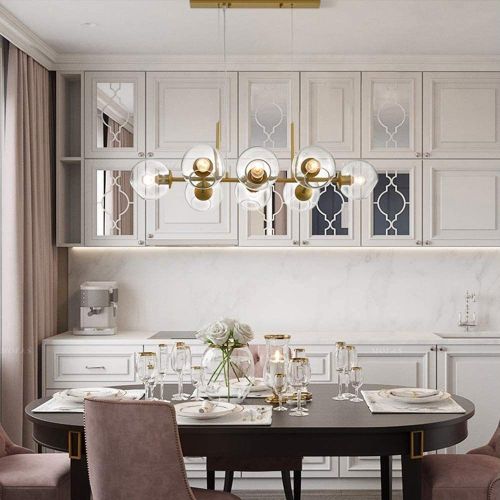 Suspension LED Boule De Verre Lampe Suspendue Salon Chambre à Coucher Intérieur