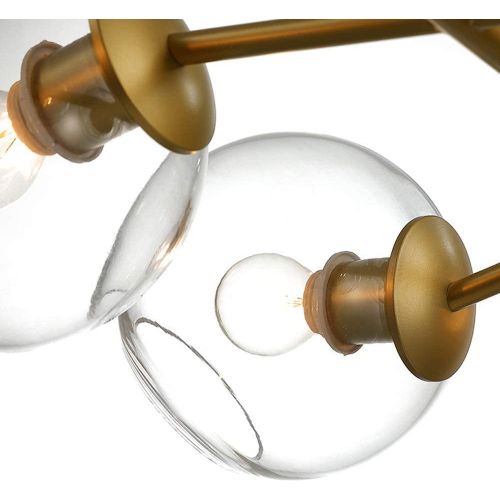 Suspension LED Boule De Verre Lampe Suspendue Salon Chambre à Coucher Intérieur