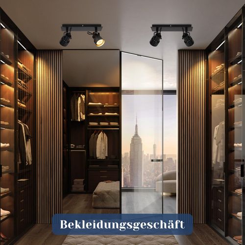 Plafonnier Vintage Noir Gu10 - Éclairage Chic Pour Cuisine Et Salon