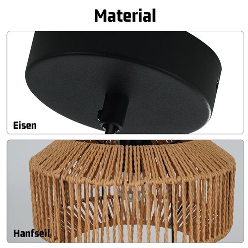 Suspension Lanterne Vintage E27 Pour Salle à Manger Et Couloir - Design Élégant