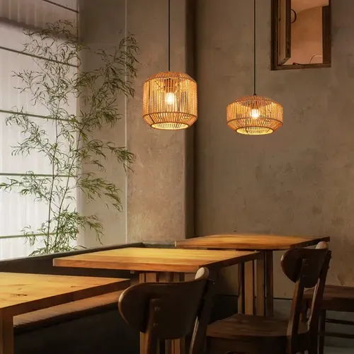 Suspension Lanterne Vintage E27 Pour Salle à Manger Et Couloir - Design Élégant