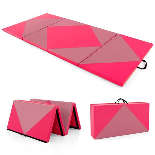 Tapis De Gymnastique Pliable CCLIFE – 180x80x5 Cm / 200x100x5 Cm / 240x117x5 Cm, Mousse Haute Densité, Simili Cuir Antidérapant
