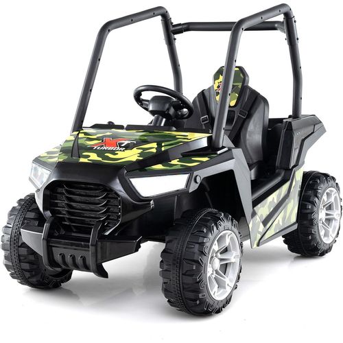 24v Voiture Électrique Enfant Avec Télécommande Et 3 Vitesses, Charge 30kg Pour 3-8 Ans (vert)