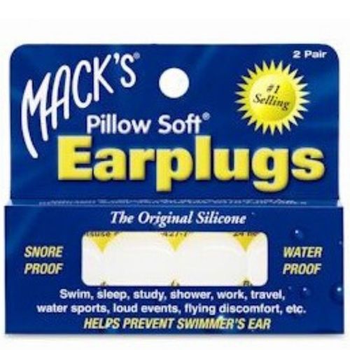 Bouchons D'oreilles En Silicone 2 Paires Mack's, Blanc