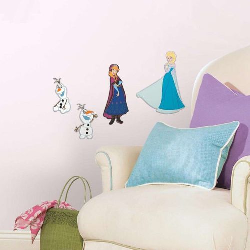 Stickers Repositionnables La Reine Des Neiges En Relief 3d - La Reine Des Neiges 3d