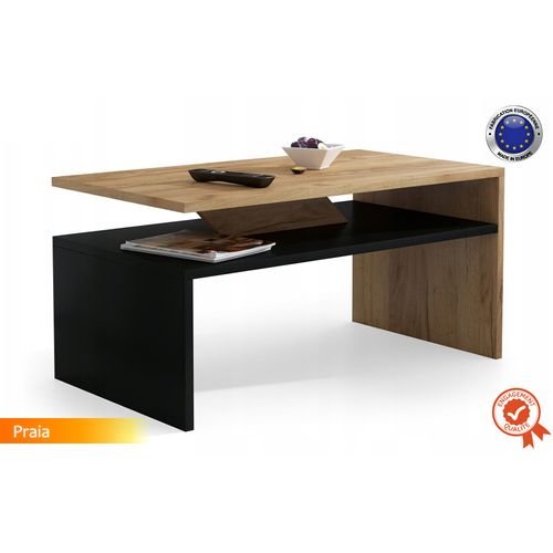 Table Basse Ronde IKEA – Bois Noir, 90 Cm (Occasion)