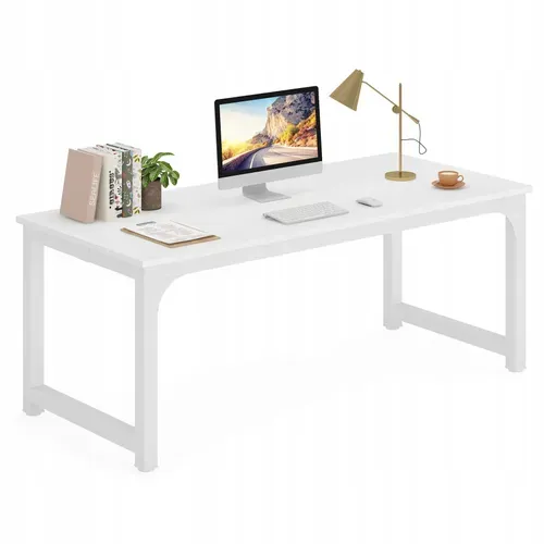 Bureau Pour Ordinateur Portable,table, Bureau D’étude Pour Le Télétravail, Blanc