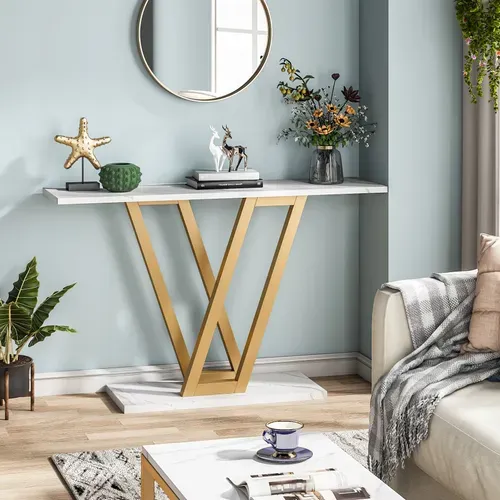 Console Meuble, Console D’entrée De Couloir Industrielle