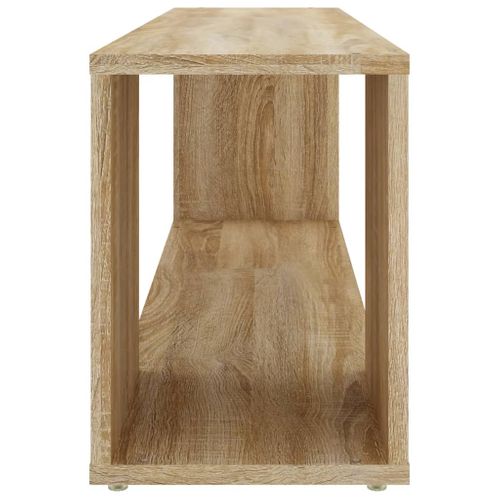 Meuble TV Chêne Sonoma 100x24x32 Cm Bois D'ingénierie