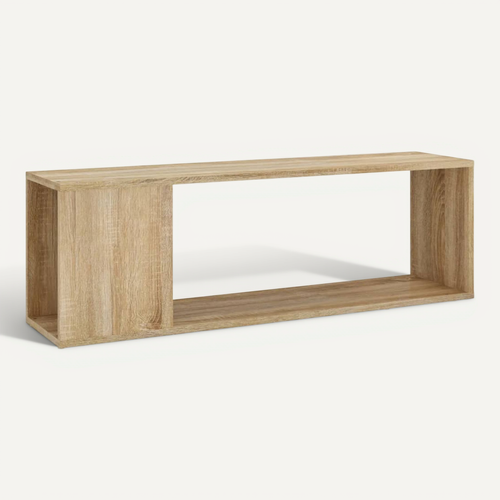 Meuble TV Chêne Sonoma 100x24x32 Cm Bois D'ingénierie