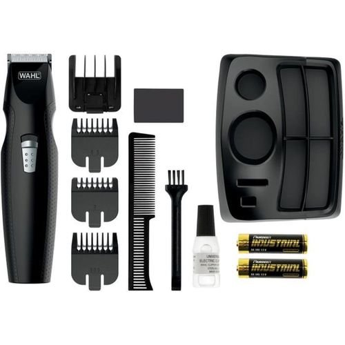 Tondeuse Moustache et Barbe Sans Fil 30 Mm – 5 Positions, 3 Guides