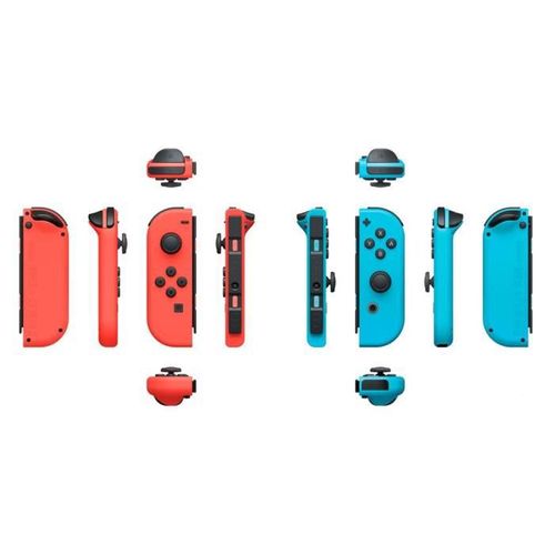 Manettes Joy-con Bleu Néon / Rouge Néon Pour Console Switch
