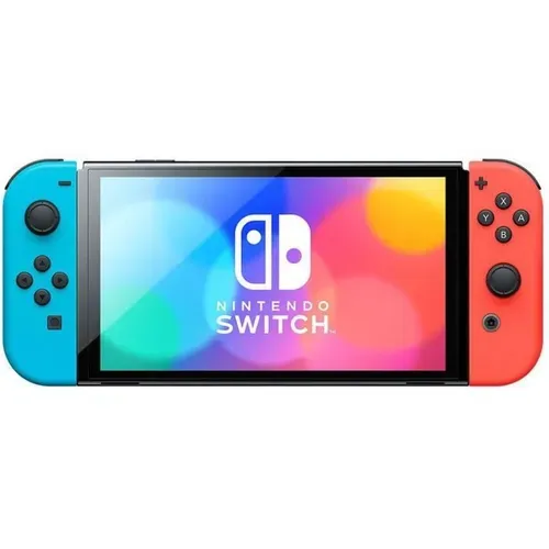 Console Nintendo Switch (modèle Oled) : Nouvelle Version, Ecran 7 Pouces - Avec Un Joy-con Neon
