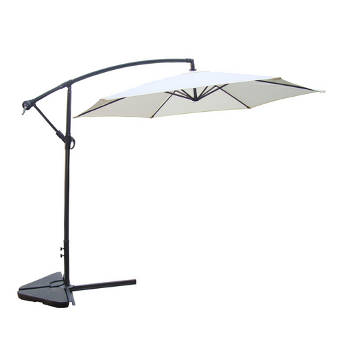 Porticcio - Parasol Déporté Octogonal D. 300 Cm écru