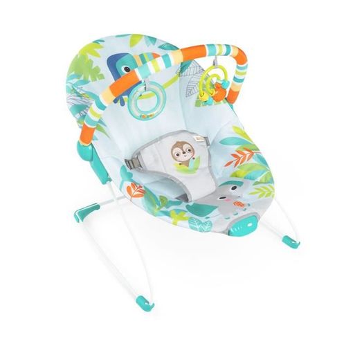 Transat Pour Bébé Toucan, Vibrations Apaisantes, Arche D'éveil Avec Jouets Interactifs