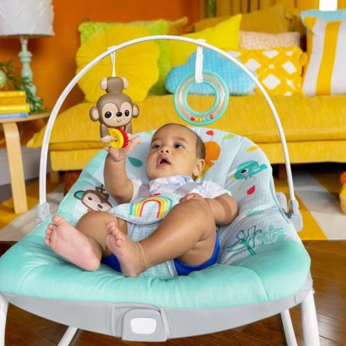 Bright Starts Transat Evolutif Wild Vibes - Vibrations, 2 Positions, Arche De Jeux Dès La Naissance