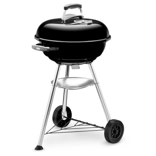 Barbecue charbon WEBER Compact Kettle 47cm vue 3/4