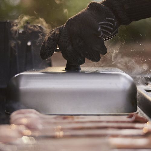Lot De 2 Cloches De Cuisson Plancha 9 Pouces - Couvercle Hamburger Acier Inox 304 Avec Poignée
