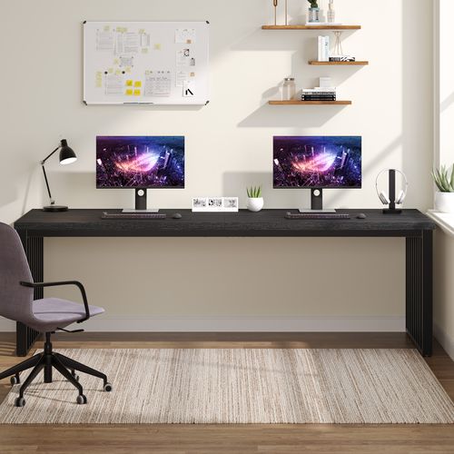 Bureau De 180 Cm, Grand Bureau D'ordinateur, Bureau PC, Bureau De Bureau, Poste De Travail